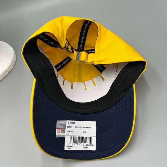 Jordan University Of Michigan Wolveriens On-Field Club Cap Adjustable Hat. Youth - Picture 10 of 14